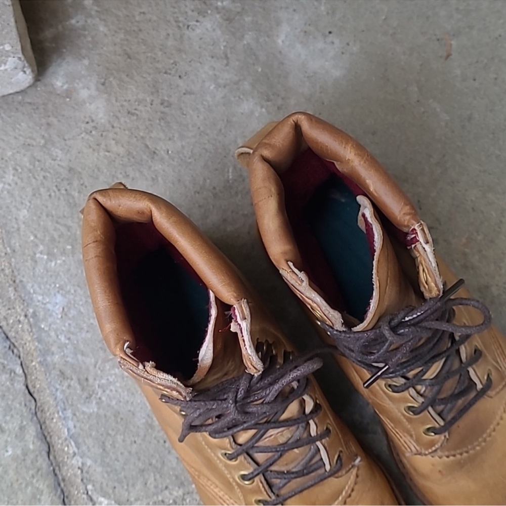 Chippewa original leather vintage  work utility boots - Picture 6 of 12